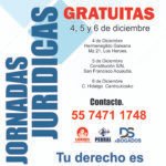 ¡Arranca  campaña social para brindar asesorías jurídicas gratuitas en Edo. Mex.!